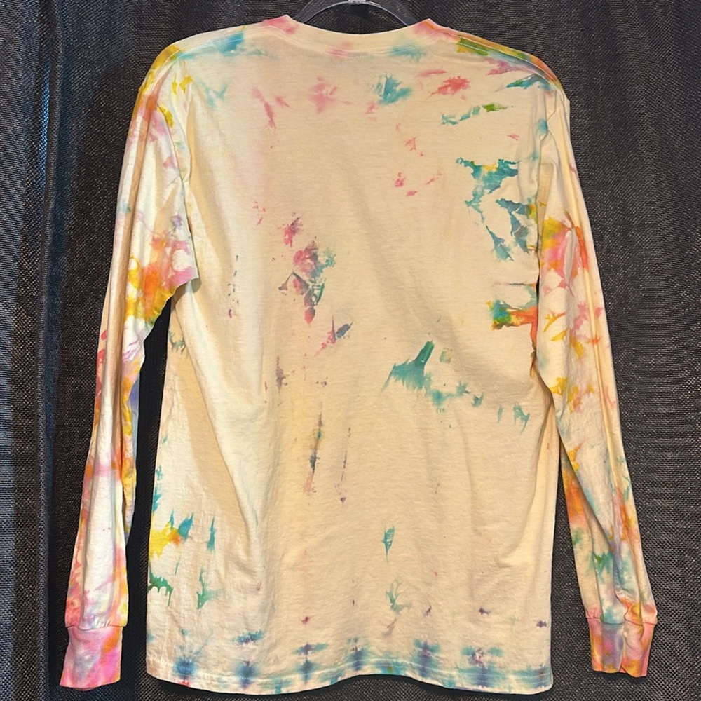 NEW! Medium Long Sleeve Tie Dye Tee - Picture 4 of 6